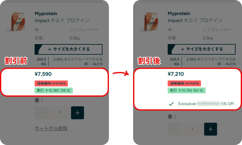 マイプロテインクーポン概要 マイプロテインクーポンの使い方