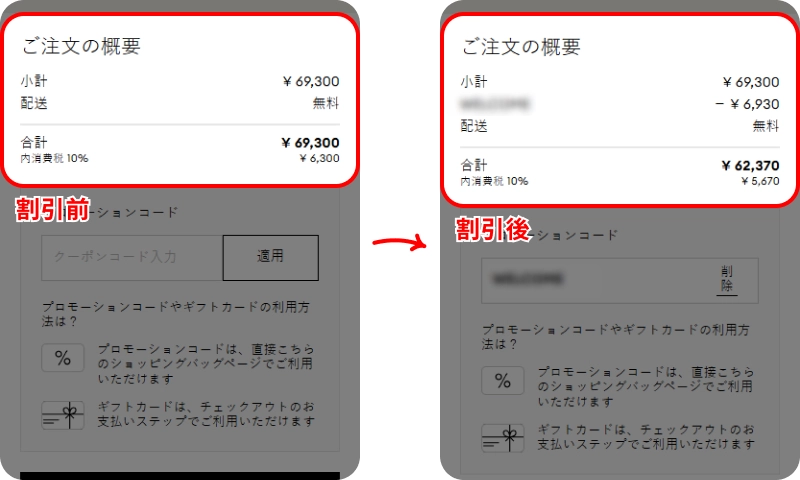 スワロフスキークーポン概要 スワロフスキークーポンの使い方